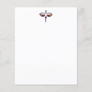 Yeux de sagesse de Bouddha - Les yeux du temple Bo