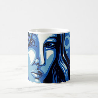Yeux de saphir - tasse