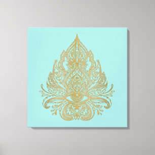 Yeux de Shiva - Toile enveloppée