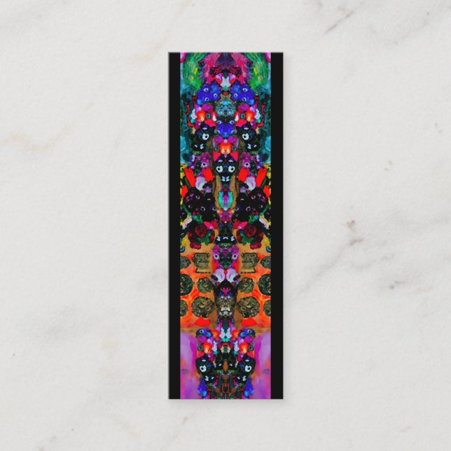 Yeux qui vous regardent ~ Carte de visite (Devant)