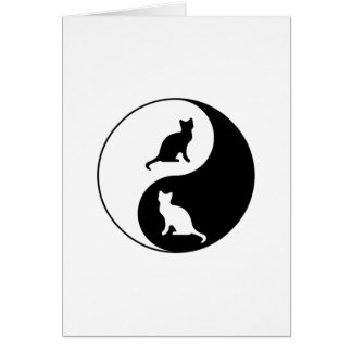 Yin et chat de Yang