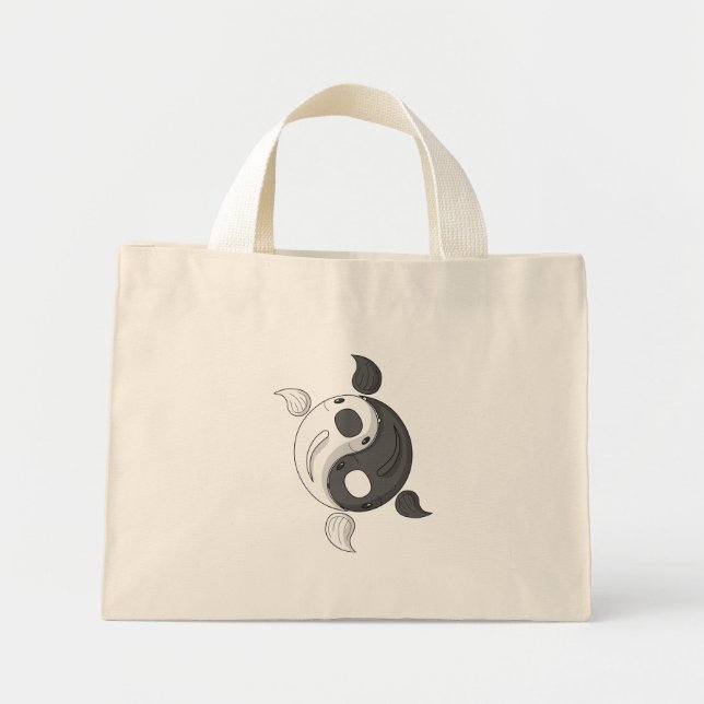 Yin et Yang le Sac fourre-tout de Koi (Devant)