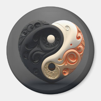 Yin et yang Magnet