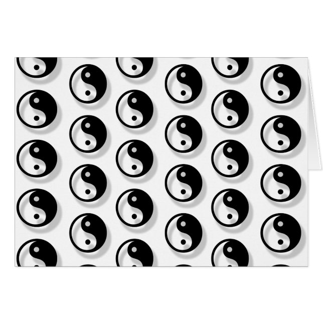 Yin Et Yang Motif (Devant horizontal)