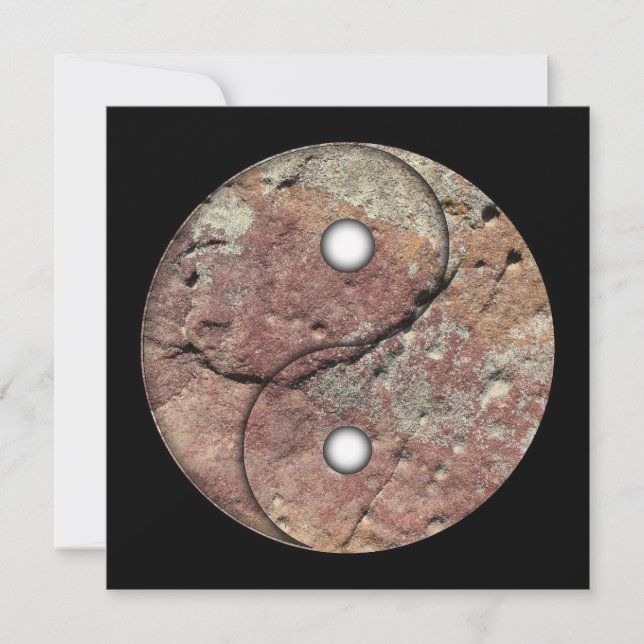 Yin et Yang Rock Art (Devant)