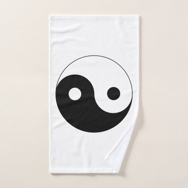 Yin Yang (Serviette à main)