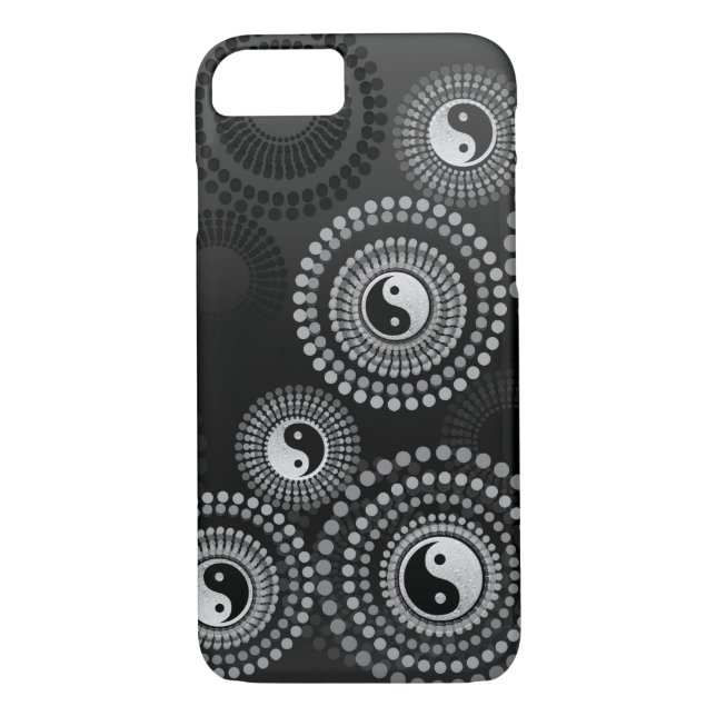Yin Yang Cercles d'équilibre iPhone 7 Coque (Dos)