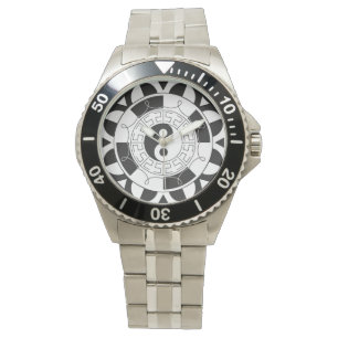 Yin Yang Classic Montre En Acier Inoxydable