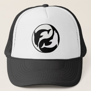 Yin Yang Dolphin Casquette