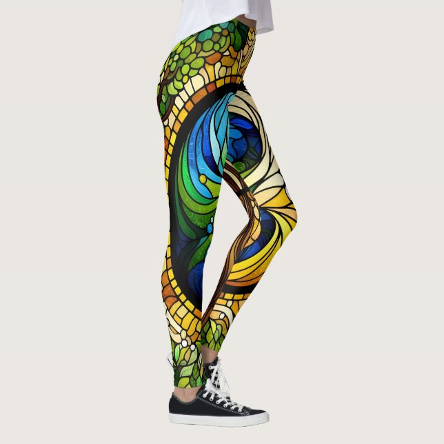 Yin Yang Leggings (Droite)