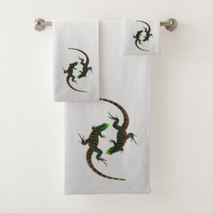 Yin Yang Lizards Argent