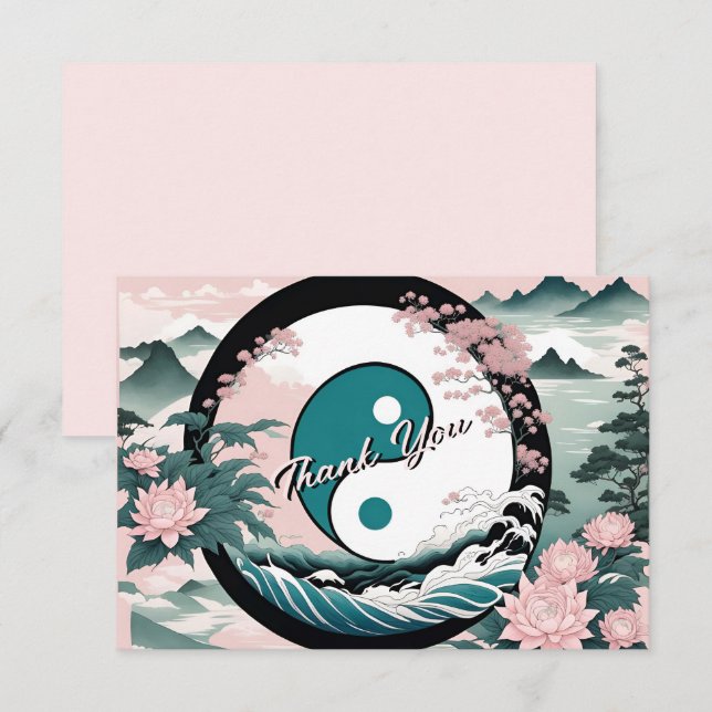 Yin Yang, Merci Floral des montagnes (Devant / Derrière)