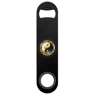 Yin Yang or sur noir