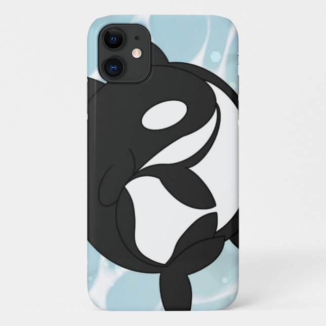 Yin-Yang Orcas iPhone / coque ipad (Dos)