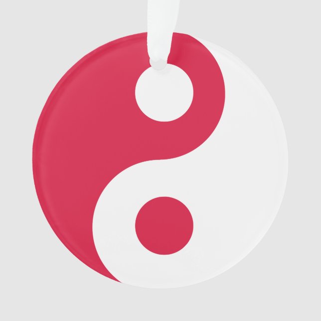 Yin Yang Rouge et Blanc (devant)