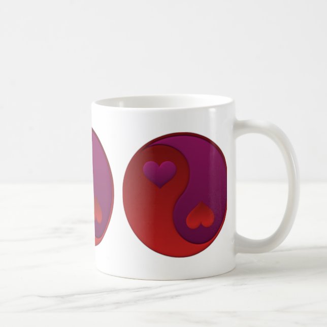 Yin Yang Valentine Mug (Droite)