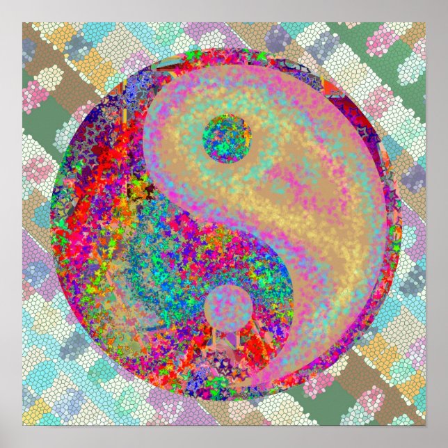 YIN YANG YinYang Posters FineArt (Devant)