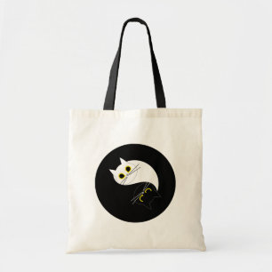 YIN YANG Zen Cat Sac fourre-tout réutilisable