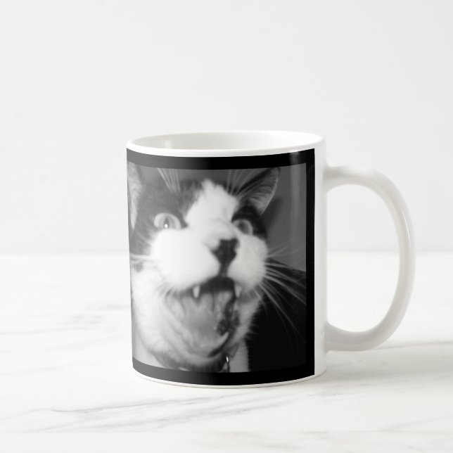 Yinyang Cat a besoin de café maintenant tasse (Droite)