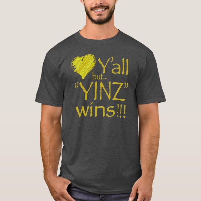 YINZ WINS T-SHIRT (Devant)