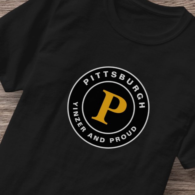 Yinzer Fier Pittsburgh 412 Accueil T-Shirt Rétro (Créateur téléchargé)
