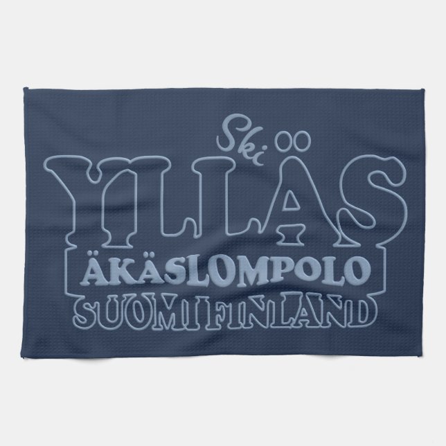 YLLÄS FINLANDE serviettes de cuisine (Horizontal)