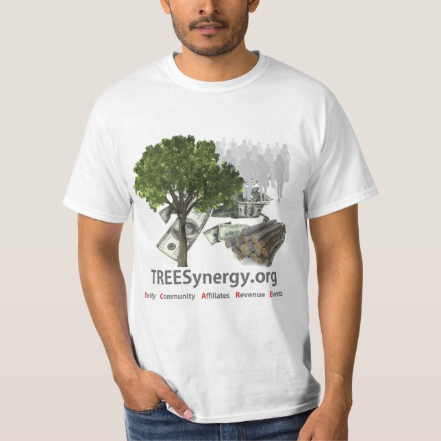 Ynergy ARBRES - T-shirt - Garçons (Devant)