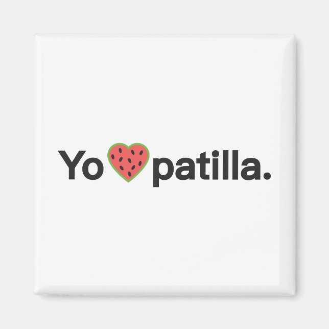 Yo Amo Patilla Aimant (Devant)