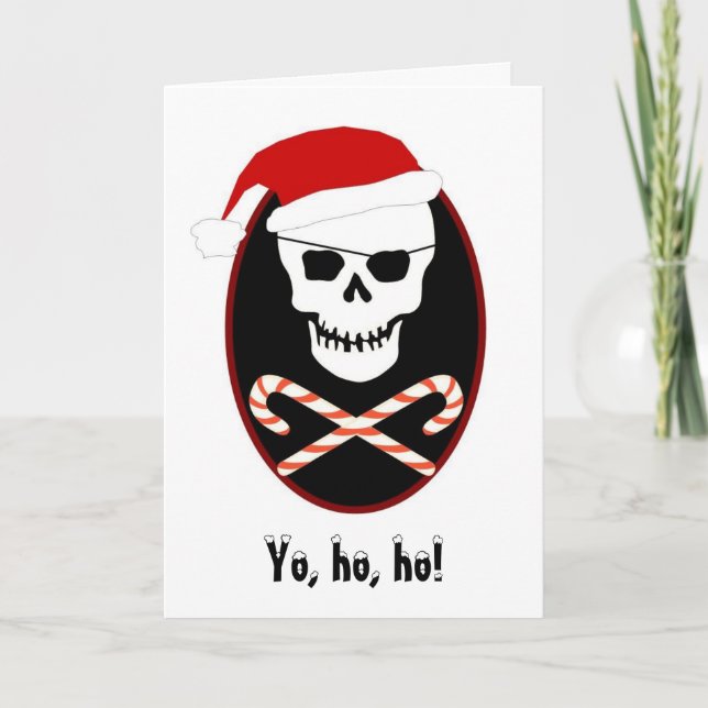 Yo, ho, ho ! Carte de Noël (Devant)