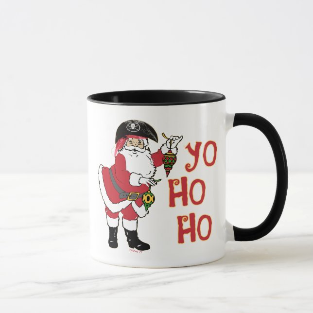 Yo Ho Ho Père Noël Mug (Droite)