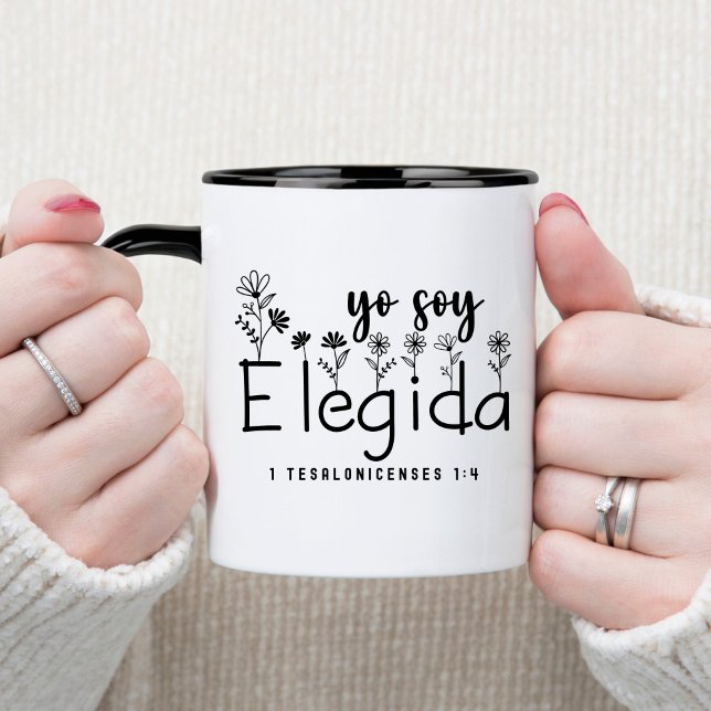 Yo Soy Elegida Espagnol Coffee Mug (Créateur téléchargé)