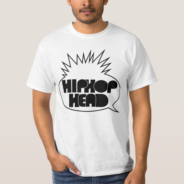 Yo ! Tête de Hiphop ! T-shirt  (Devant)
