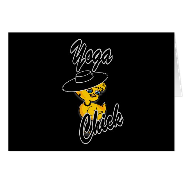 Yoga Chick #4 (Devant horizontal)