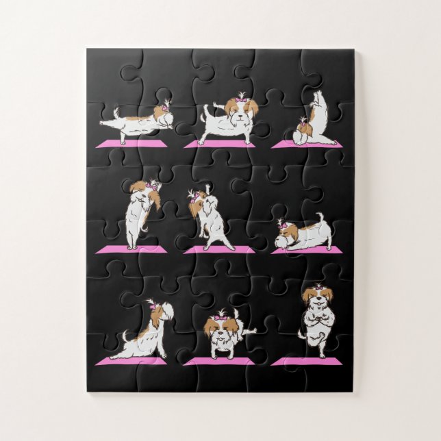 Yoga Chih Tzu Chien Funny Jig Saw Puzzle (Vertical)