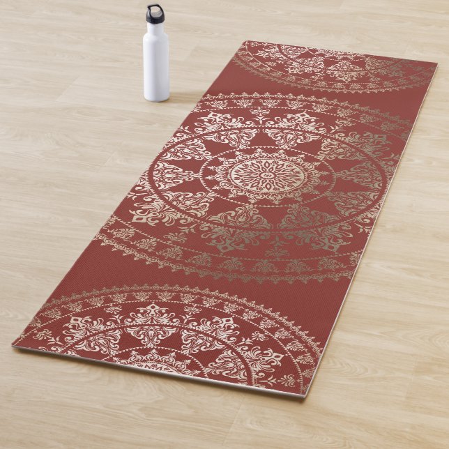 Yoga Couleur faite sur commande solaire du tapis | de (En situation)