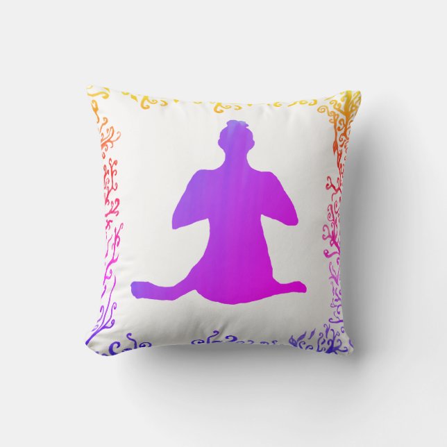Yoga, coussin de Sukhasana (Recto)