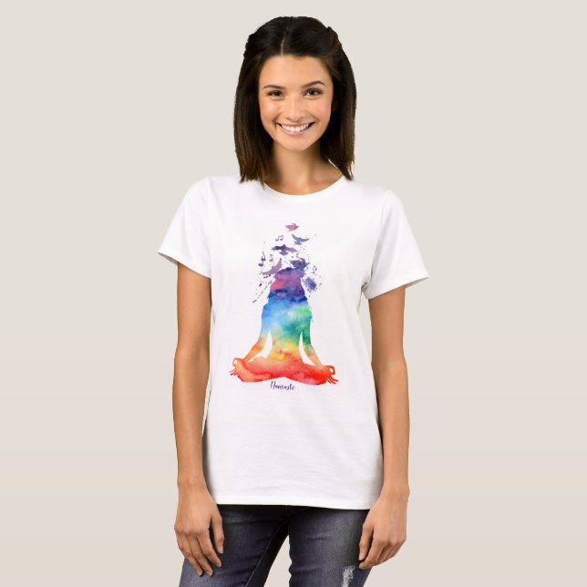 YOGA LOTUS T-SHIRT (Devant entier)