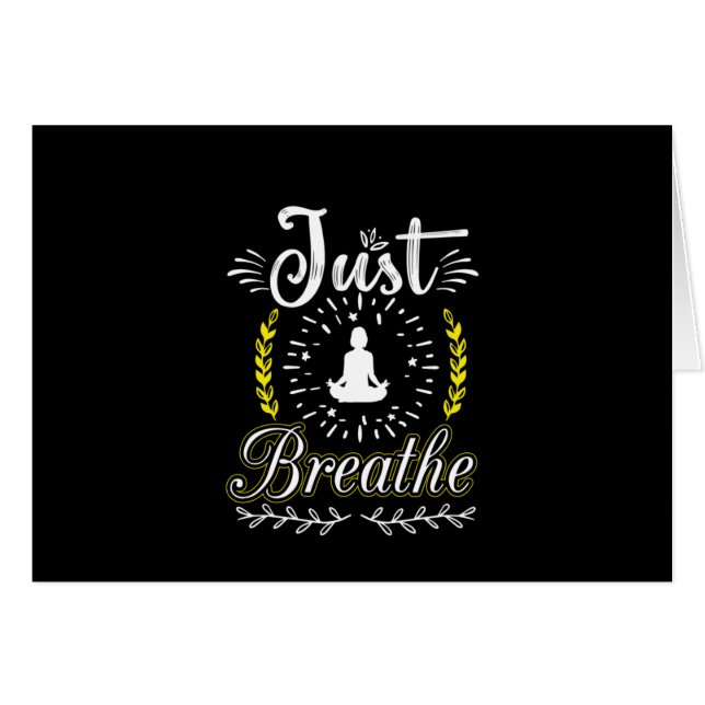 Yoga Lover | Respirer (Devant horizontal)