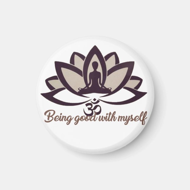 yoga magnet (Devant)