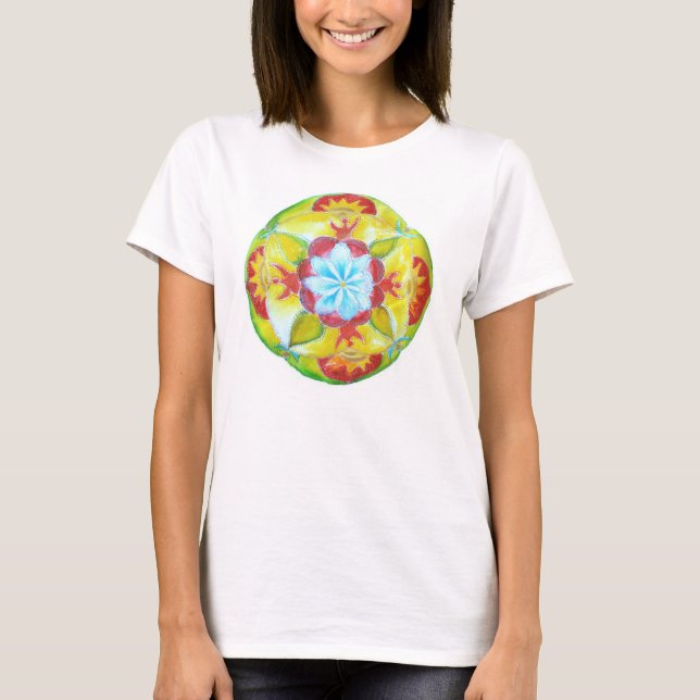 Yoga Mandala T-shirt (Devant)