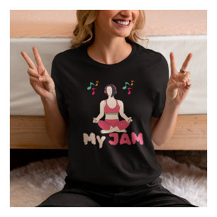 Yoga My Jam Motivation Yoga Mat Tshirt