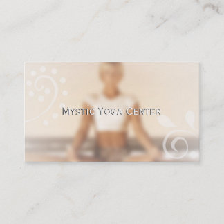 Yoga mystique {alt} Cartes de visite
