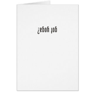 yoga obtenu ? (à l'envers)