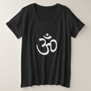 Yoga, Om Aum Icon, Ohm Hinduism Symbole noir blanc