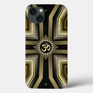 Yoga OM Black Gold iPhone 6 Coque