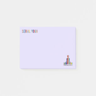 yoga série - Bloc-notes post-it