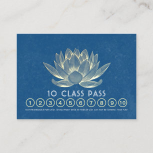 Yoga Studio Classe Pass Fidélité Rendez-vous Lotus