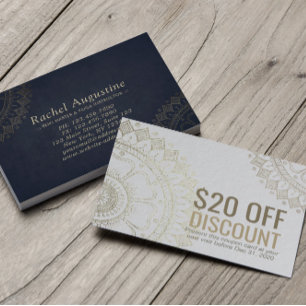 YOGA Studio Coupon rabais Loyalty Gold Mandala
