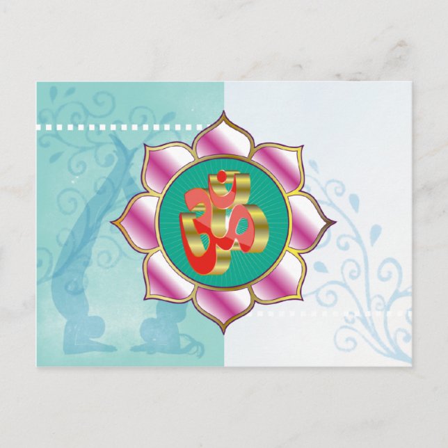 Yoga Studio OM - Carte postale (Devant)