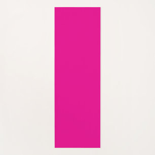 Yoga Tapis de gym rose vif pour exercices de fitness